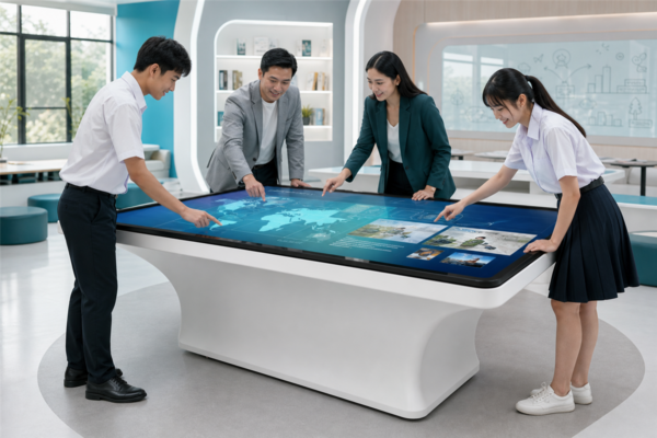 โต๊ะสัมผัสอัจฉริยะ Table Touch Screen สำหรับห้องเรียนและองค์กร